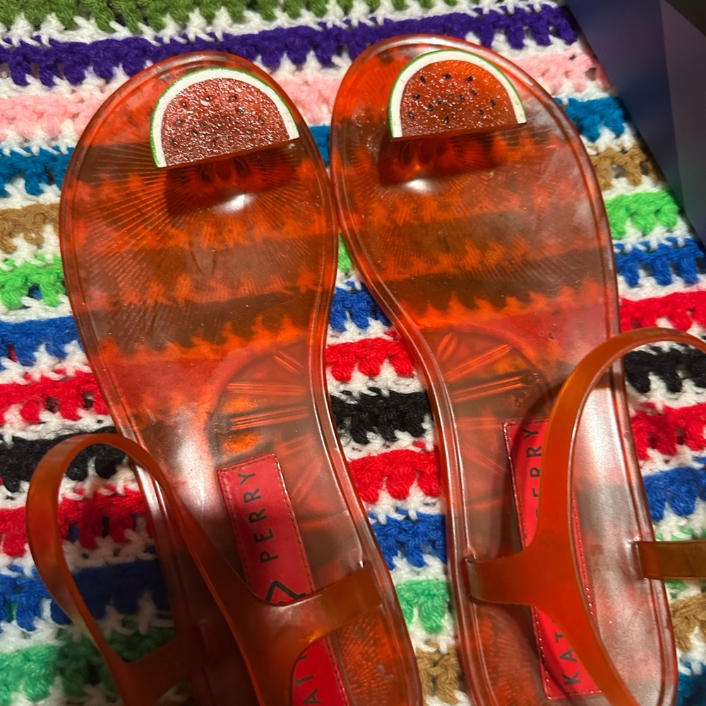 Katy Perry Collections Women's Watermelon Red Sandals